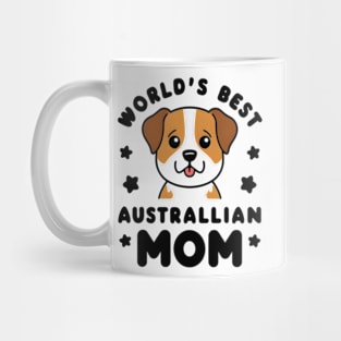 Mini Australian Shepherd Gifts World's Best Aussie Mom Mug